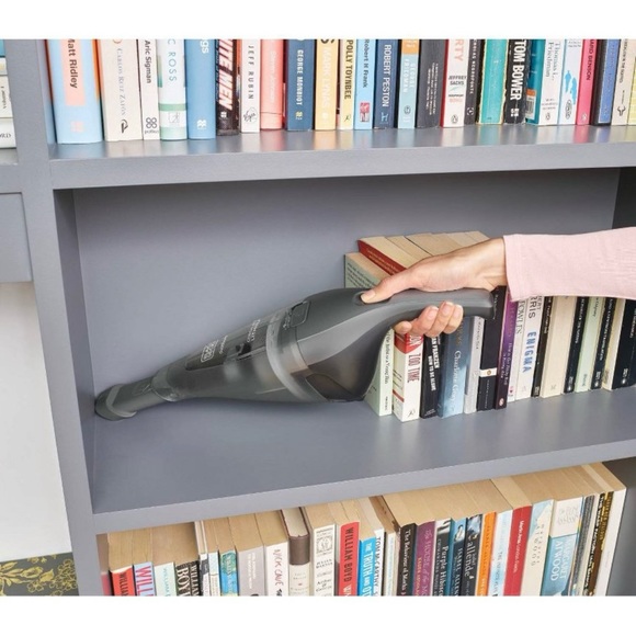 NWT: BLACK+DECKER Compact Lithium
Handheld Vacuum - Gray - Picture 6 of 16